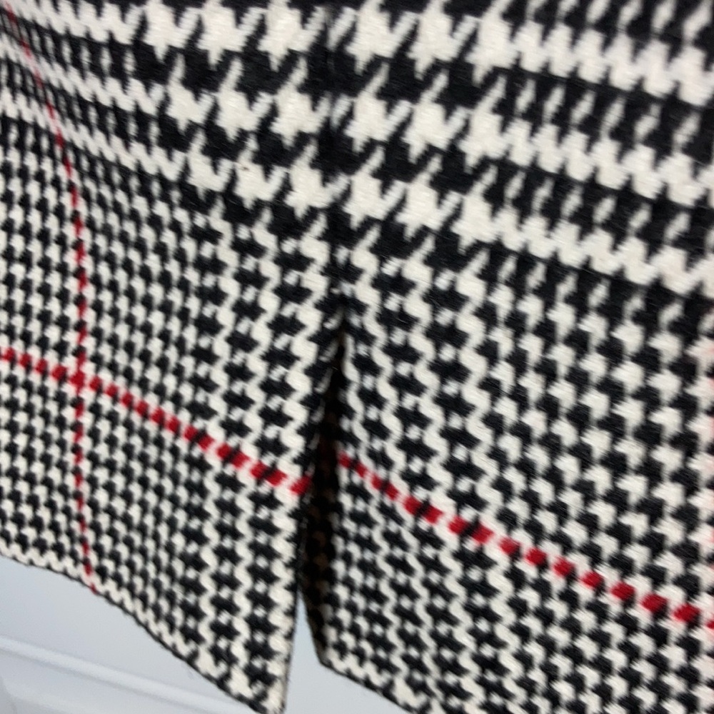 Talbots Houndstooth Pattern Skirt - image 5